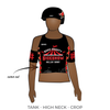 Quad County Roller Derby Sideshow: Uniform Jersey (Black)