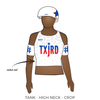 Texas Junior Roller Derby: Uniform Jersey (White)