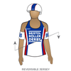 Bristol Roller Derby: Reversible Uniform Jersey (WhiteR/BlueR)