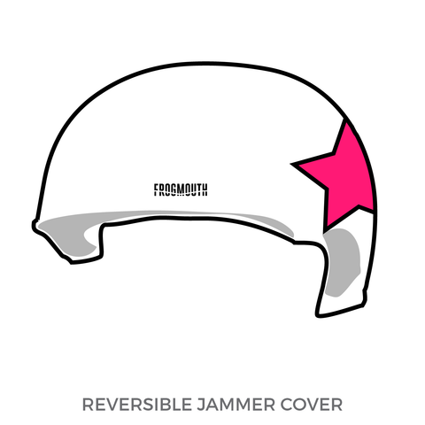 Dallas Derby Devils The Slaughterers: Jammer Helmet Cover (White)