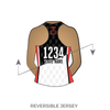 Team Indiana Roller Derby: Reversible Uniform Jersey (WhiteR/BlackR)