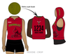 Humboldt Roller Derby Travel Teams: Uniform Sleeveless Hoodie