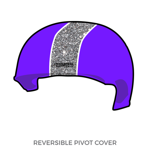 Dallas Derby Devils Haughties: Pivot Helmet Cover (Purple)