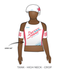 Des Moines Roller Derby: Uniform Jersey (White)
