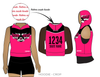 Central Coast Roller Derby: Uniform Sleeveless Hoodie