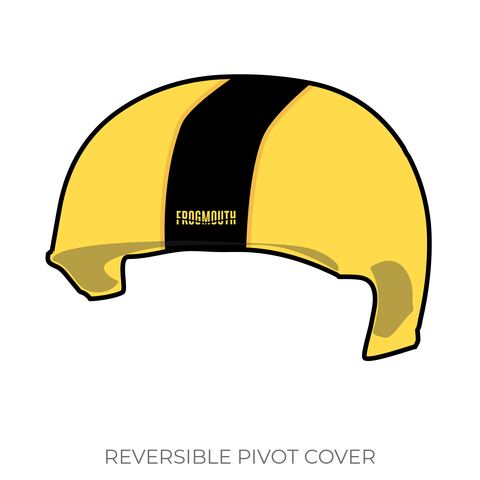 Yellow Rose Derby Girls Allstars: Pivot Helmet Cover (Yellow)