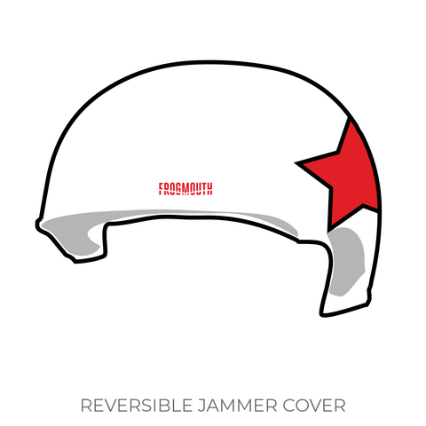 Wasatch Roller Derby Hot Wheelers: Jammer Helmet Cover (Black)