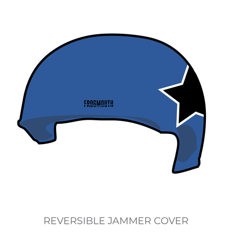 Northern Allegheny Roller Derby Backwoods Bruisers: Jammer Helmet Cover (Blue)