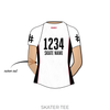 Humboldt Roller Derby Travel Teams: Uniform Jersey (White)