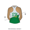 Helsinki Roller Derby: Reversible Uniform Jersey (GrayR/GreenR)