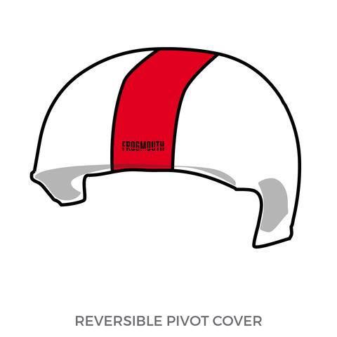 Seattle Derby Brats Evil Angels: Pivot Helmet Cover (White)