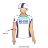 Mid-State Roller Derby: Uniform Jersey (White)