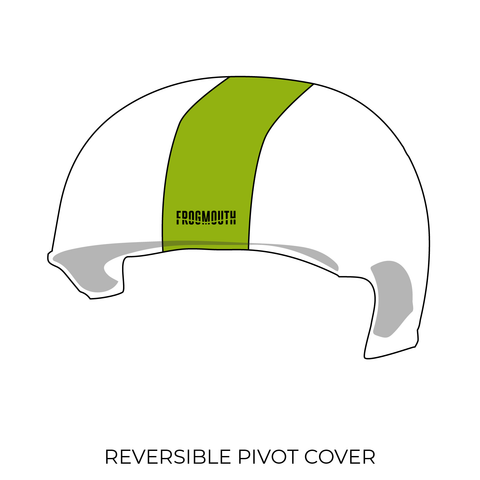 Cambridge Rollerbillies: Pivot Helmet Cover (White)