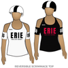 Erie Roller Derby: Reversible Scrimmage Jersey (White Ash / Black Ash)
