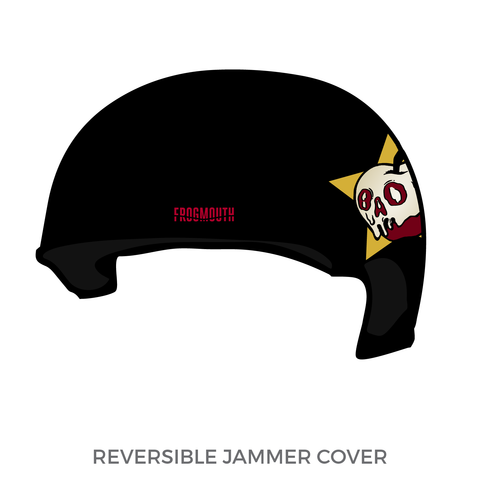 Denver Roller Derby Bad Apples: Jammer Helmet Cover (Black)