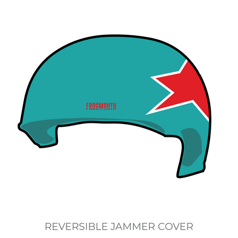 Alamo City Roller Girls Las Luchadoras: Jammer Helmet Cover (Blue)