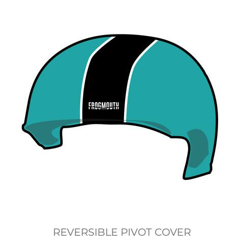 Sioux Falls Junior Roller Derby SoDak Attack: Pivot Helmet Cover (Teal)