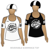 Crescent City Crushers: Reversible Scrimmage Jersey (White Ash / Black Ash)