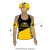 Gotham Roller Derby Bronx Gridlock: Reversible Uniform Jersey (YellowR/BlackR)