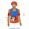 Vienna Roller Derby: Reversible Uniform Jersey (OrangeR/BlueR)
