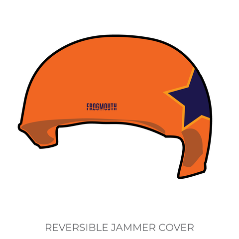 Denver Roller Derby Orange Crushers: Jammer Helmet Cover (Orange)