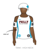 Philly Roller Derby Juniors: Uniform Jersey (White)
