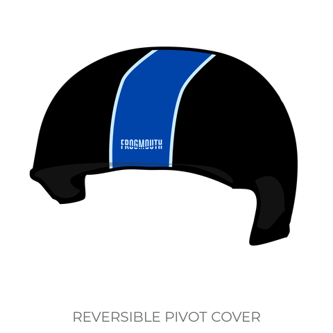 Wasatch Roller Derby Midnight Terror Travel Team: Pivot Helmet Cover (Black)