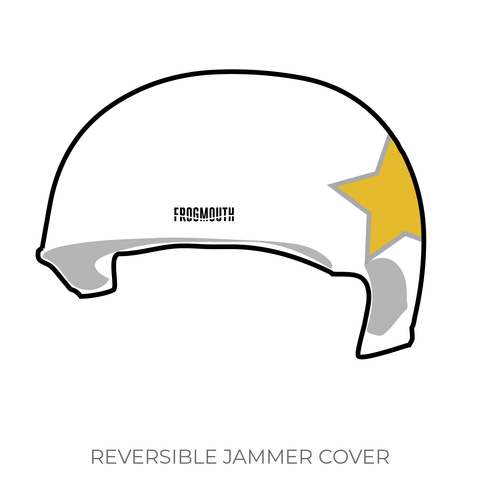 Kansas City Slaughter: Jammer Helmet Cover (White)