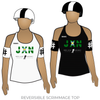 Jackson Roller Derby: Reversible Scrimmage Jersey (White Ash / Black Ash)