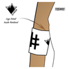 Greater Vancouver Roller Derby League: Reversible Armbands