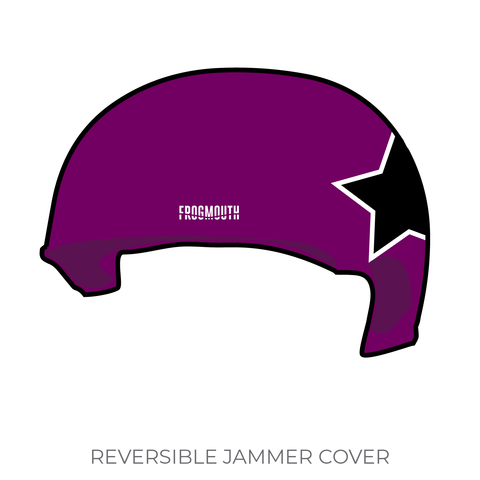 Rodeo City Roller Derby: Jammer Helmet Cover (Purple)