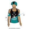 Bellingham Roller Betties Cog Blockers: Reversible Uniform Jersey (TealR/BlackR)