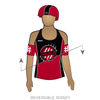 Jersey Junior Roller Derby Thrashers: Reversible Uniform Jersey (RedR/BlackR)