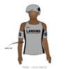 Lansing Roller Derby: Uniform Jersey (Gray)