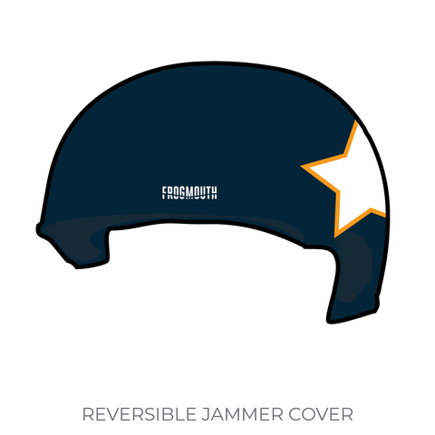 Natural State Roller Derby: Jammer Helmet Cover (Blue)
