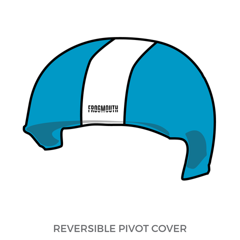 Seattle Derby Brats Turquoise Terrors: Pivot Helmet Cover (Turquoise)