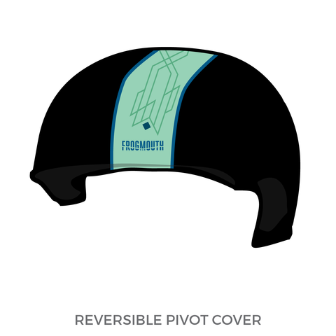 Long Island Roller Rebels: Pivot Helmet Cover (Black)