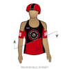 Wasatch Roller Derby Beehive Skate Revolution: Reversible Uniform Jersey (RedR/BlackR)