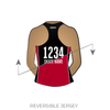 Jersey Junior Roller Derby Thrashers: Reversible Uniform Jersey (RedR/BlackR)