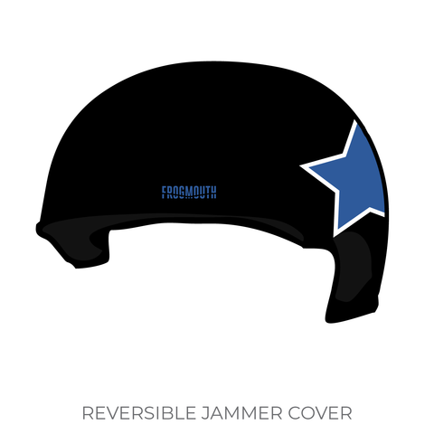 Northern Allegheny Roller Derby Backwoods Bruisers: Jammer Helmet Cover (Black)