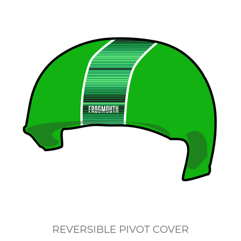 Alamo City Roller Girls Las Tejanas: Pivot Helmet Cover (Green)