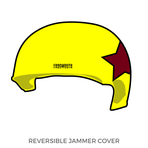 Roller Derby Metz Club: Jammer Helmet Cover (Yellow)