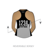 Lansing Roller Derby: Reversible Uniform Jersey (GrayR/BlackR)
