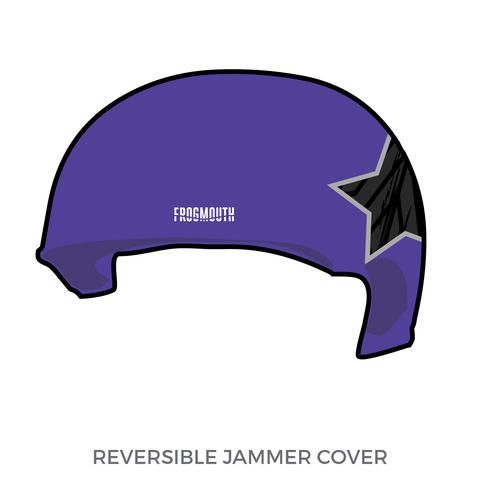 Detroit Roller Derby Grand Prix Madonnas: Jammer Helmet Cover (Purple)