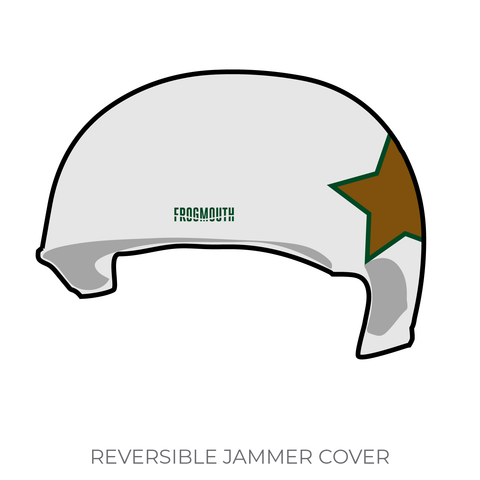 Fountain City Roller Derby The Regulators: Jammer Helmet Cover (Gray)