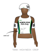 North Star Roller Derby Travel Team: Uniform Jersey (White)
