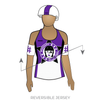 Mississippi Brawl Stars Roller Derby: Reversible Uniform Jersey (WhiteR/PurpleR)