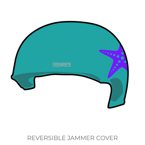 High Tide Derby: Jammer Helmet Cover (Teal)