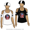 Quad City Rollers: Reversible Scrimmage Jersey (White Ash / Black Ash)