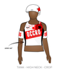Old Capitol City Roller Derby: Uniform Jersey (White)
